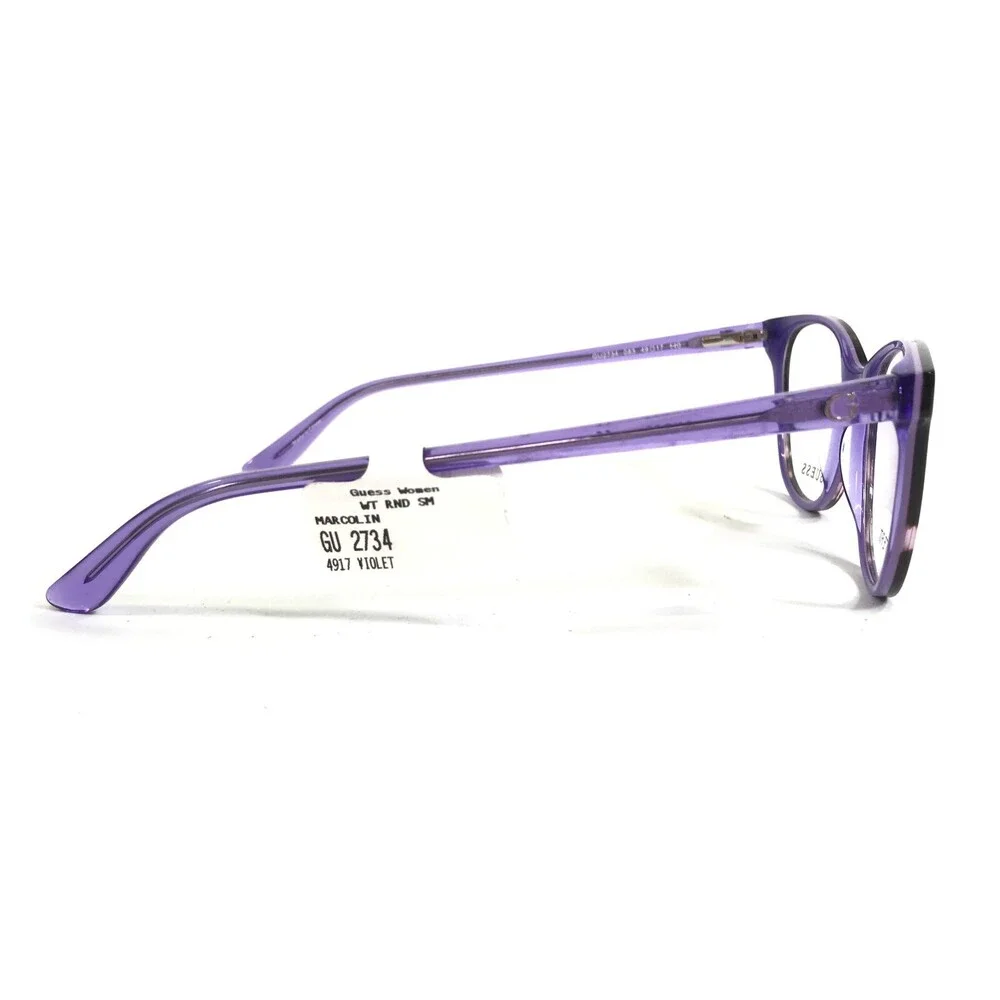 Guess Petite Eyeglasses Frames GU2734 083 Brown Tortoise Purple 49-17-140